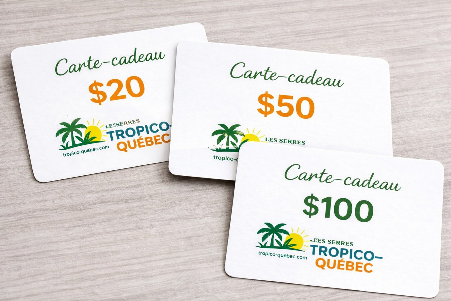 Tropico-Québec Gift Card